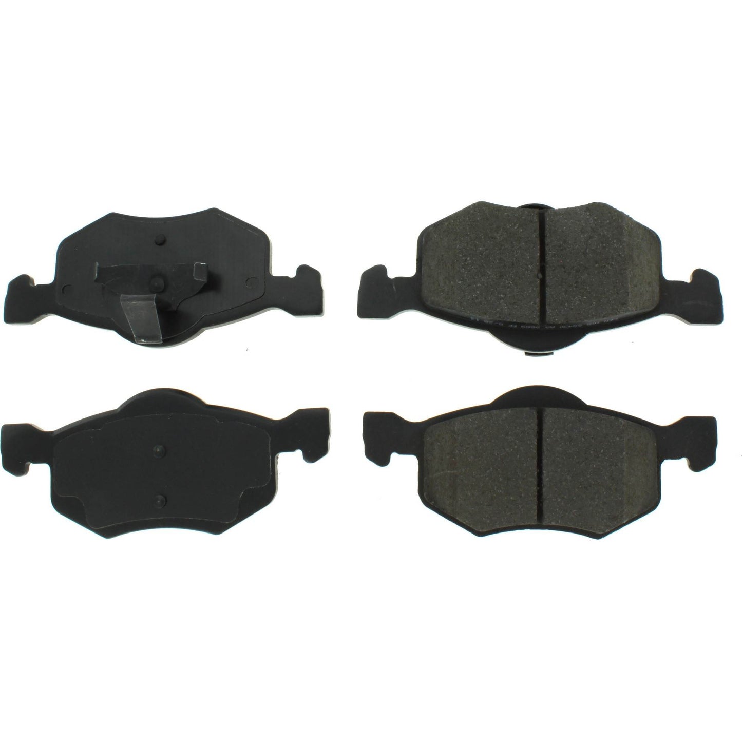 Centric Parts Disc Brake Pad Set Posi Quiet Ceramic with Shimmed for 2001-2007 Ford Escape, Mazda Tribute, Mercury Mariner 105.08430
