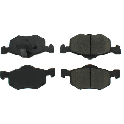 Centric Parts Disc Brake Pad Set Posi Quiet Ceramic with Shimmed for 2001-2007 Ford Escape, Mazda Tribute, Mercury Mariner 105.08430
