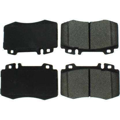 Centric Parts Disc Brake Pad Set Posi Quiet Ceramic with Shims and Hardware for 1993-2013 Mercedes-Benz 105.08470