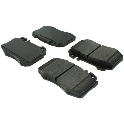 Centric Parts Disc Brake Pad Set Posi Quiet Ceramic with Shims for 2002-2003 Mercedes-Benz C32 AMG C55 AMG C350 CLK55 AMG CLK500 CLK550 SLK55 AMG 105.08471