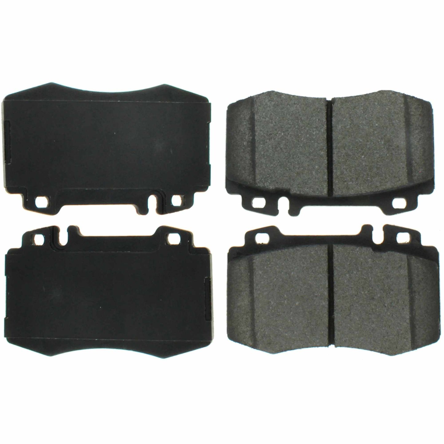 Centric Parts Disc Brake Pad Set Posi Quiet Ceramic with Shims for 2002-2003 Mercedes-Benz C32 AMG C55 AMG C350 CLK55 AMG CLK500 CLK550 SLK55 AMG 105.08471