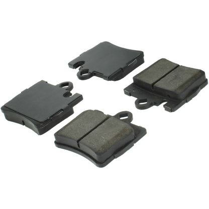 Centric Parts Disc Brake Pad Set Posi Quiet Ceramic with Shims and Hardware for 2000-2003 Mercedes-Benz CL55 AMG CL500 CL600 S55 AMG S430 S500 S600 105.08480