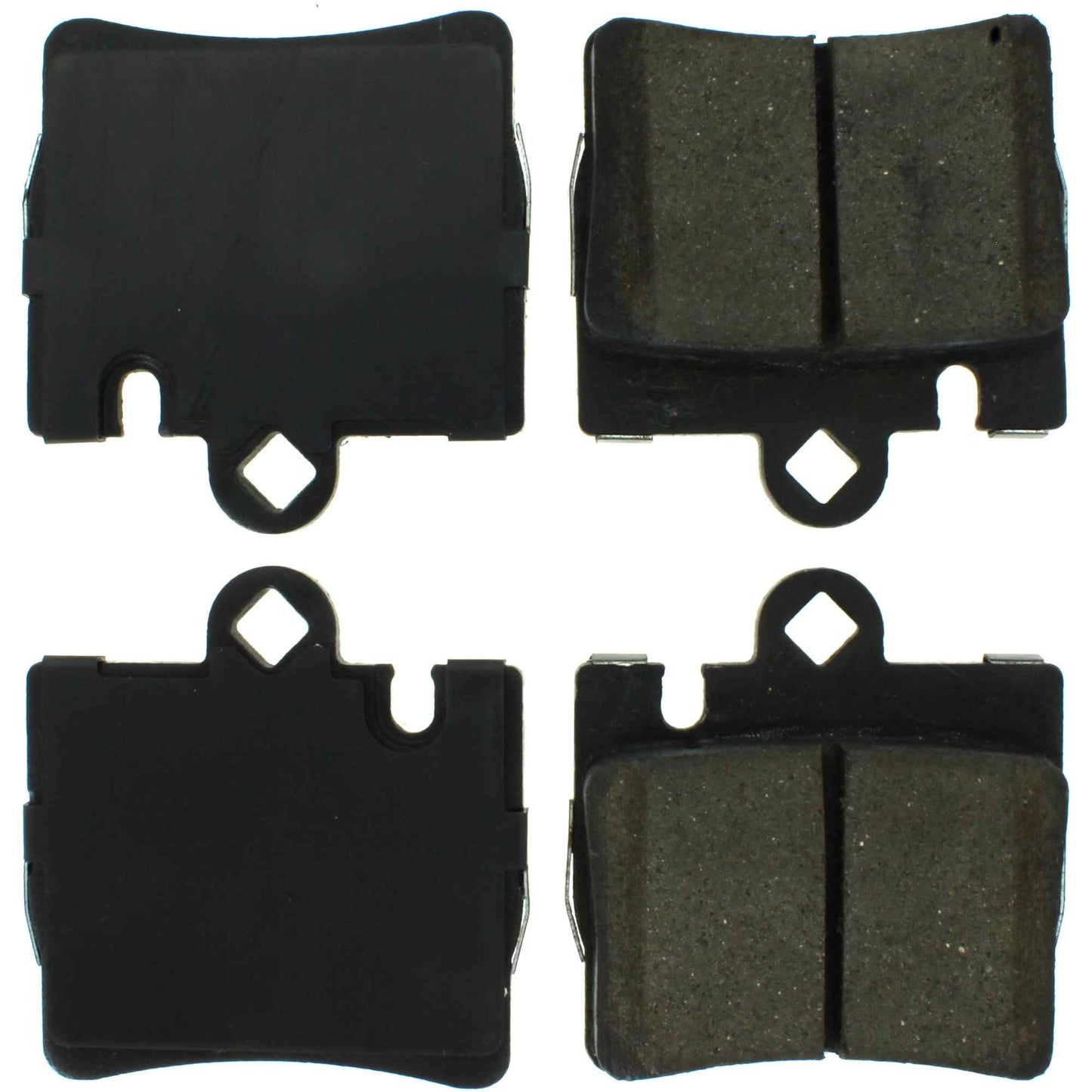 Centric Parts Disc Brake Pad Set Posi Quiet Ceramic with Shims and Hardware for 2000-2003 Mercedes-Benz CL55 AMG CL500 CL600 S55 AMG S430 S500 S600 105.08480