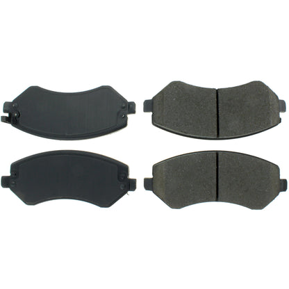 Centric Parts Disc Brake Pad Set Posi Quiet Ceramic with Shims for 2001-2008 Chrysler Town & Country Voyager Dodge Caravan Grand Caravan Jeep Liberty 105.08560