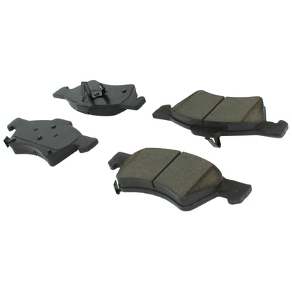Centric Parts Disc Brake Pad Set Posi Quiet Ceramic with Shims for 2001-2007 Chrysler Town & Country, Voyager, Dodge Caravan and Grand Caravan 105.08570