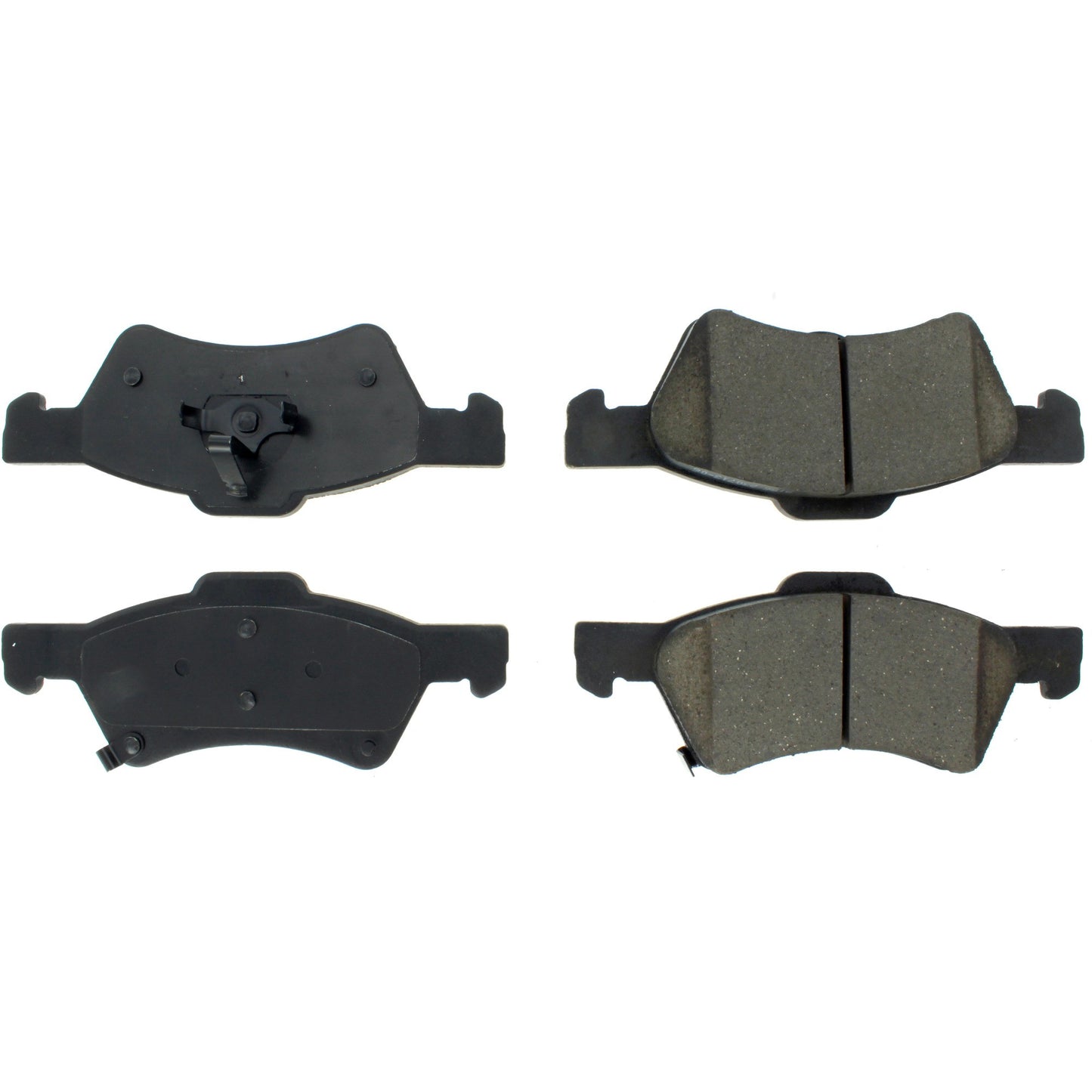 Centric Parts Disc Brake Pad Set Posi Quiet Ceramic with Shims for 2001-2007 Chrysler Town & Country, Voyager, Dodge Caravan and Grand Caravan 105.08570