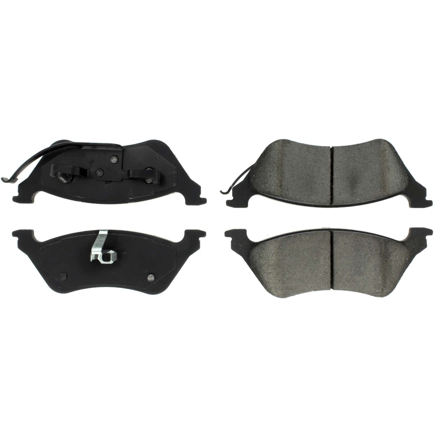 Centric Parts Disc Brake Pad Set Posi Quiet Ceramic with Shims for 2001-2008 Chrysler Town & Country Voyager Dodge Caravan Grand Caravan 105.08580