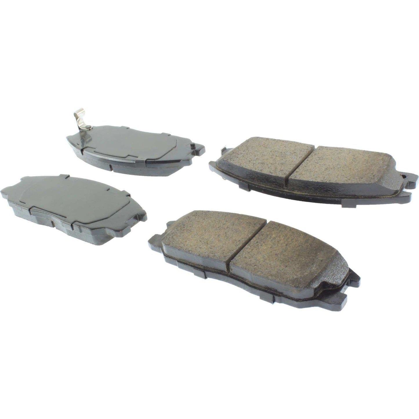 Centric Parts Disc Brake Pad Set Posi Quiet Ceramic with Shims for 2001-2006 Hyundai Santa Fe Kia Sedona Sorento 105.08640