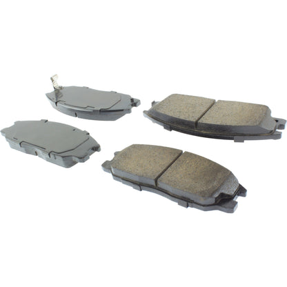 Centric Parts Disc Brake Pad Set Posi Quiet Ceramic with Shims for 2001-2006 Hyundai Santa Fe Kia Sedona Sorento 105.08640