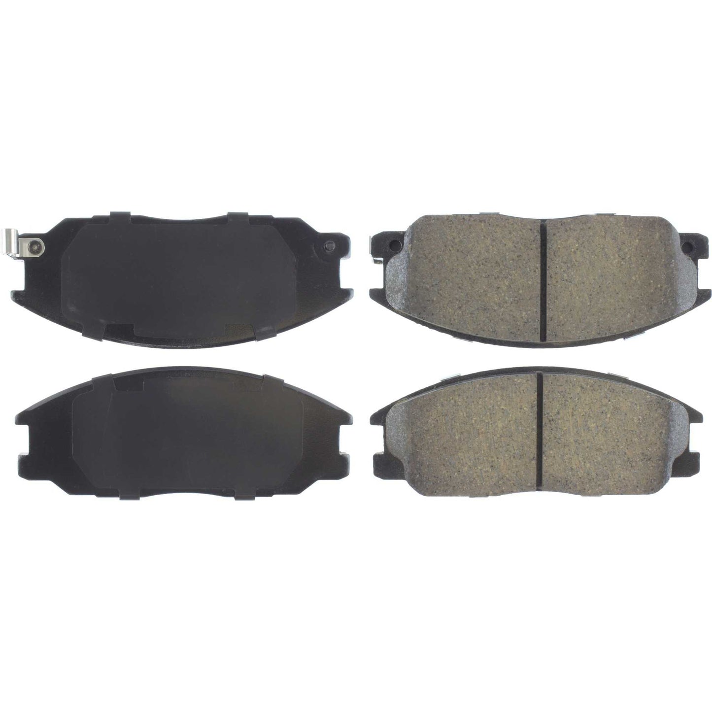 Centric Parts Disc Brake Pad Set Posi Quiet Ceramic with Shims for 2001-2006 Hyundai Santa Fe Kia Sedona Sorento 105.08640