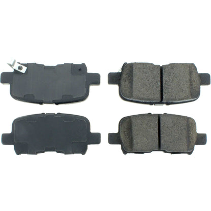 Centric Parts Disc Brake Pad Set Posi Quiet Ceramic with Shimmed for 2001-2006 Acura MDX 2002-2004 Honda Odyssey 2003-2008 Pilot 105.08650