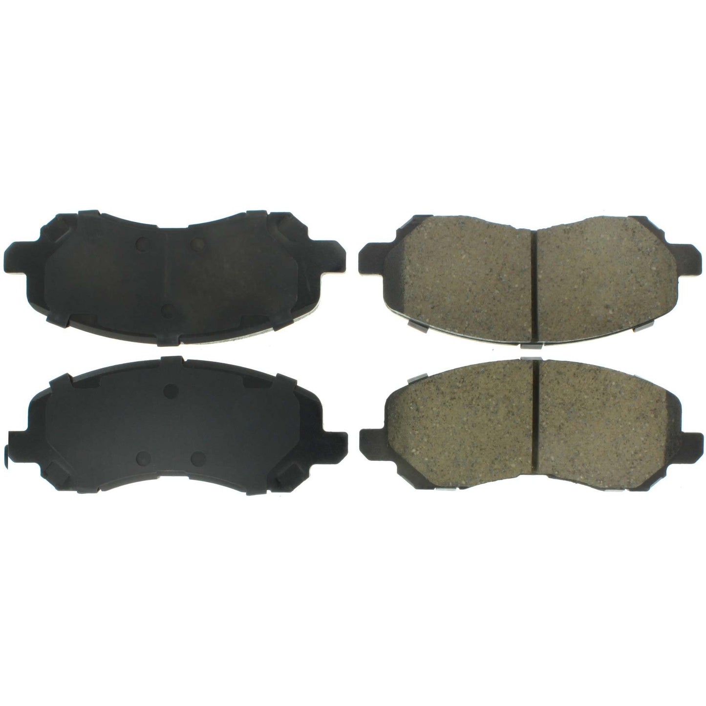 Centric Parts Disc Brake Pad Set Posi Quiet Ceramic with Shims and Hardware for 2001-2017 Chrysler Dodge Jeep Mitsubishi