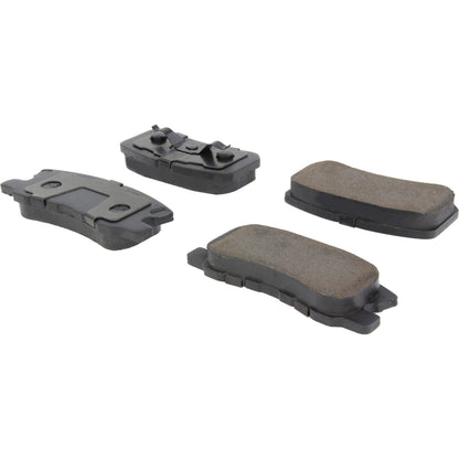 Centric Parts Disc Brake Pad Set Posi Quiet Ceramic with Shimmed 105.08680