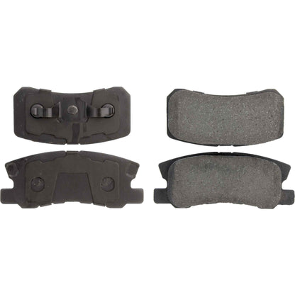 Centric Parts Disc Brake Pad Set Posi Quiet Ceramic with Shimmed 105.08680