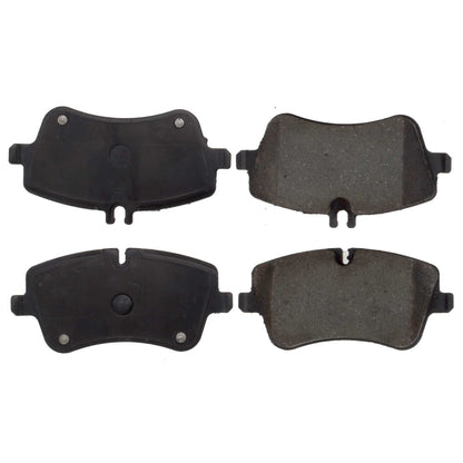 Centric Parts Disc Brake Pad Set Posi Quiet Ceramic with Shims for 2003-2011 Mercedes-Benz C230/C240/C280/C320/C350 CLK320/CLK350 SLK280/SLK300 105.08721