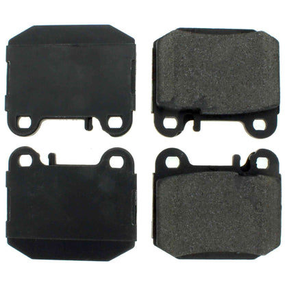 Centric Parts Disc Brake Pad Set Posi Quiet Ceramic with Shims for Maserati Quattroporte 2005-04, Mercedes-Benz ML55 AMG 2003-00, ML430 2001-00, ML500 2005-02 105.08740