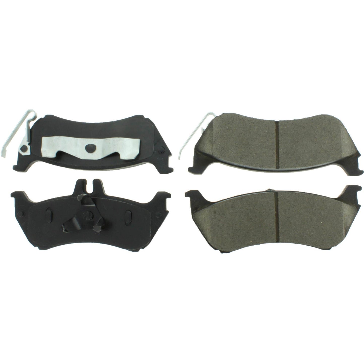 Centric Parts Disc Brake Pad Set Posi Quiet Ceramic with Shims and Hardware for 1998-2005 Mercedes-Benz ML320/ML350/ML430 105.08750