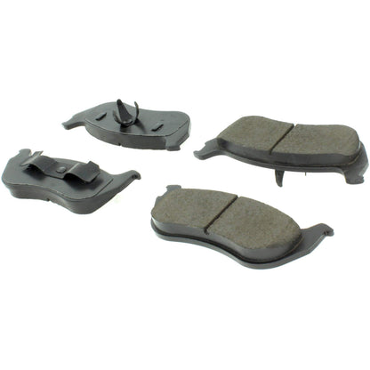 Centric Parts Disc Brake Pad Set Posi Quiet Ceramic with Shims and Hardware for 2002-2005 Ford Explorer Mercury Mountaineer 105.08810