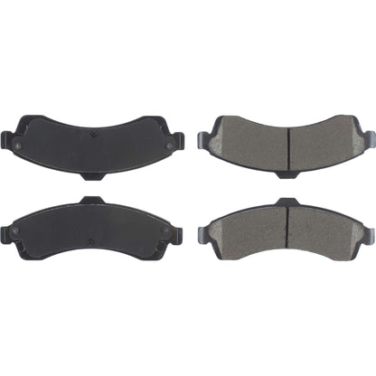 Centric Parts Disc Brake Pad Set Posi Quiet Ceramic with Shims for 2005-2004 Buick Rainier, Chevrolet SSR, Trailblazer