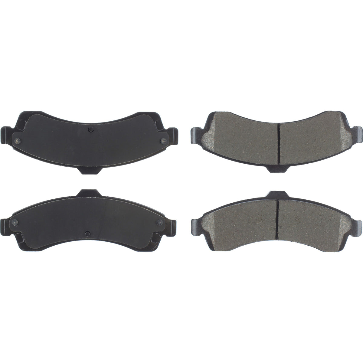 Centric Parts Disc Brake Pad Set Posi Quiet Ceramic with Shims for 2005-2004 Buick Rainier, Chevrolet SSR, Trailblazer