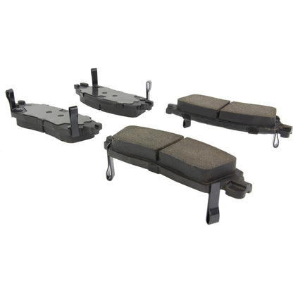 Centric Parts Disc Brake Pad Set Posi Quiet Ceramic with Shims for 2004-2017 Buick Enclave and Related Models 105.08830