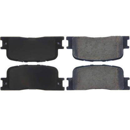 Centric Parts Disc Brake Pad Set Posi Quiet Ceramic with Shims and Hardware for 2001-2003 Toyota Highlander 105.08851