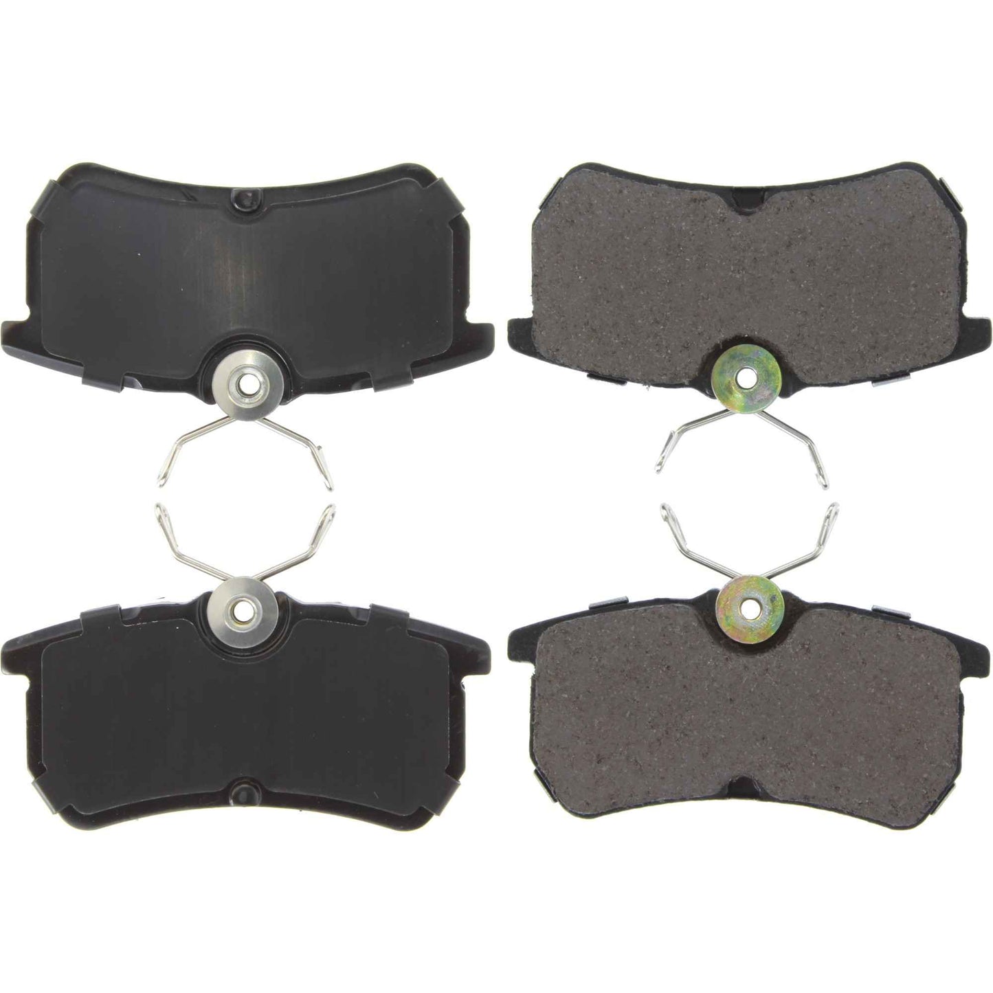 Centric Parts Disc Brake Pad Set Posi Quiet Ceramic with Shims for 2019-2014 Ford Fiesta 2007-2001 Focus 105.08860