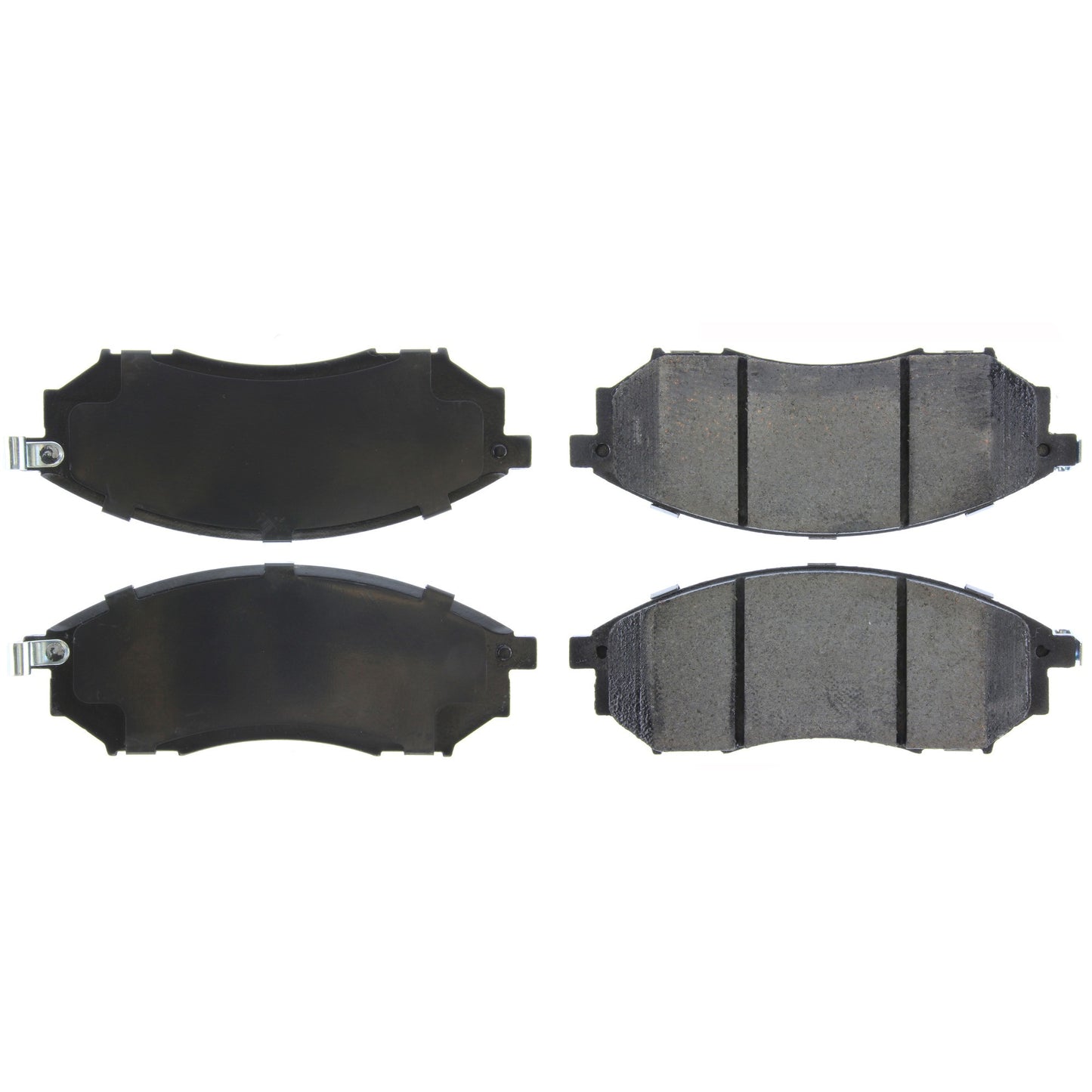 Centric Parts Disc Brake Pad Set Posi Quiet Ceramic with Shims for 2006-2013 Infiniti FX35/FX37/FX45 QX70 105.08881