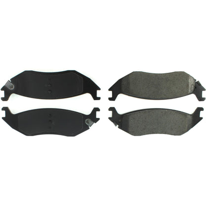 Centric Parts Disc Brake Pad Set Posi Quiet Ceramic with Shims for 2003-2022 Ram 1500 105.08980