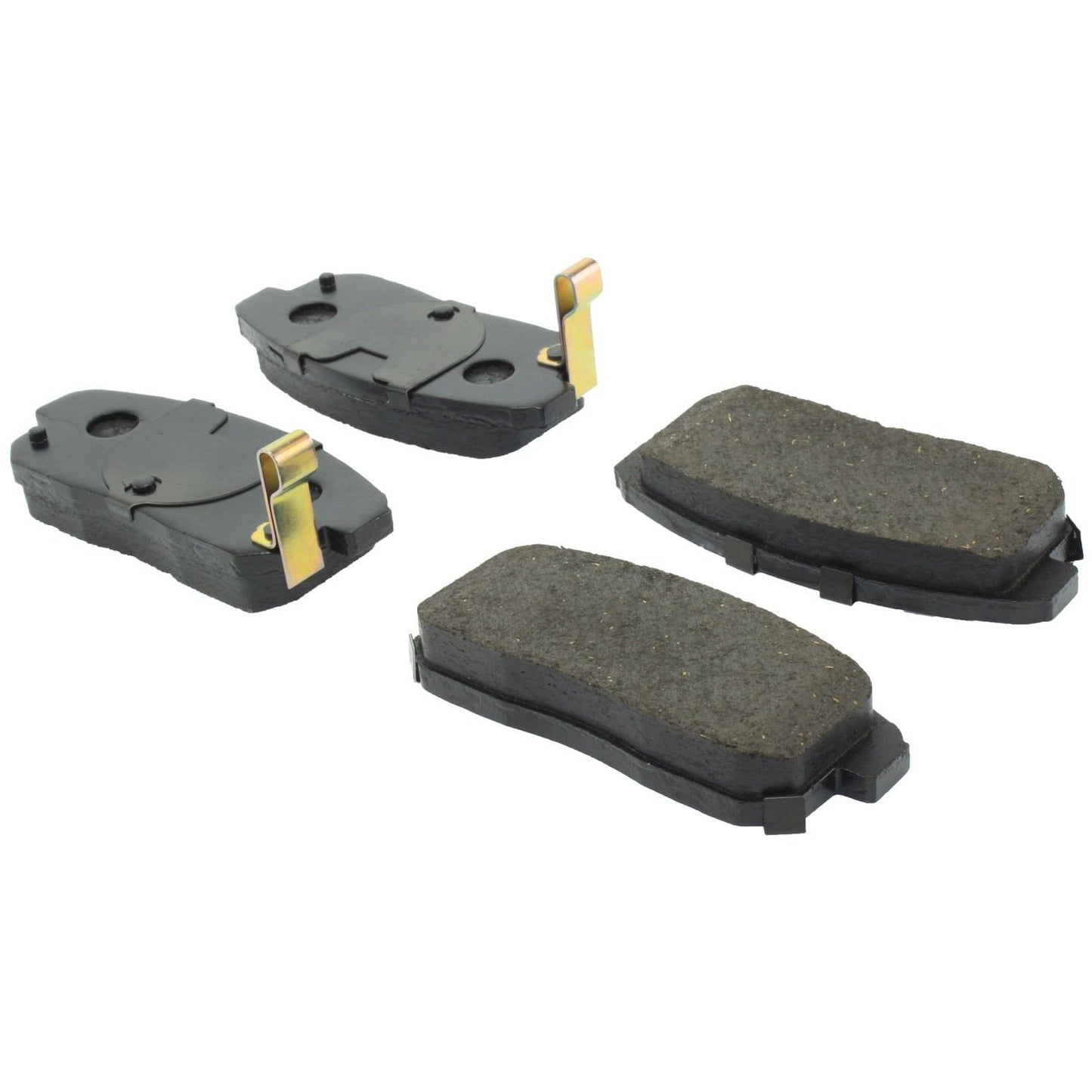 Centric Parts Disc Brake Pad Set Posi Quiet Ceramic with Shims and Hardware for 2000-2006 Infiniti G20 I30 I35 Nissan Maxima Sentra 105.09000