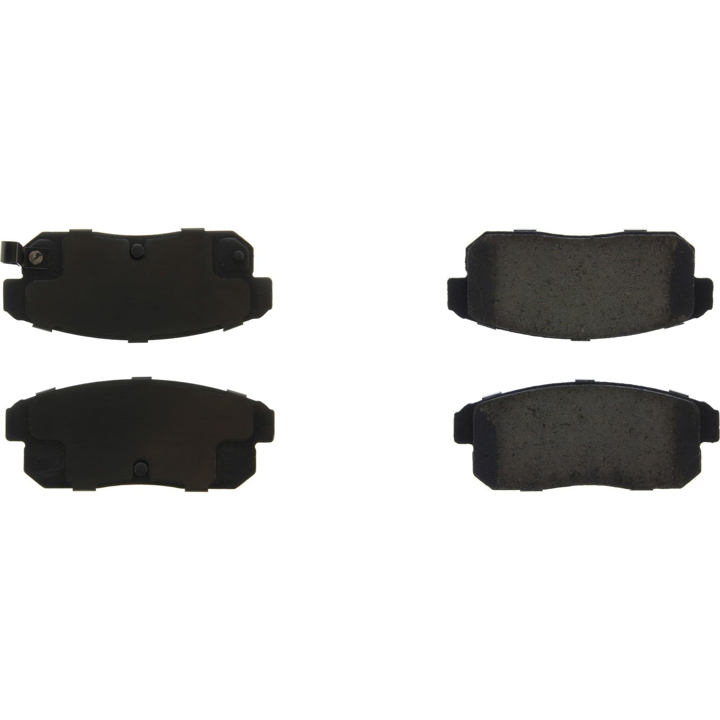 Centric Parts Disc Brake Pad Set Posi Quiet Ceramic with Shims and Hardware for 2000-2006 Infiniti G20 I30 I35 Nissan Maxima Sentra 105.09000