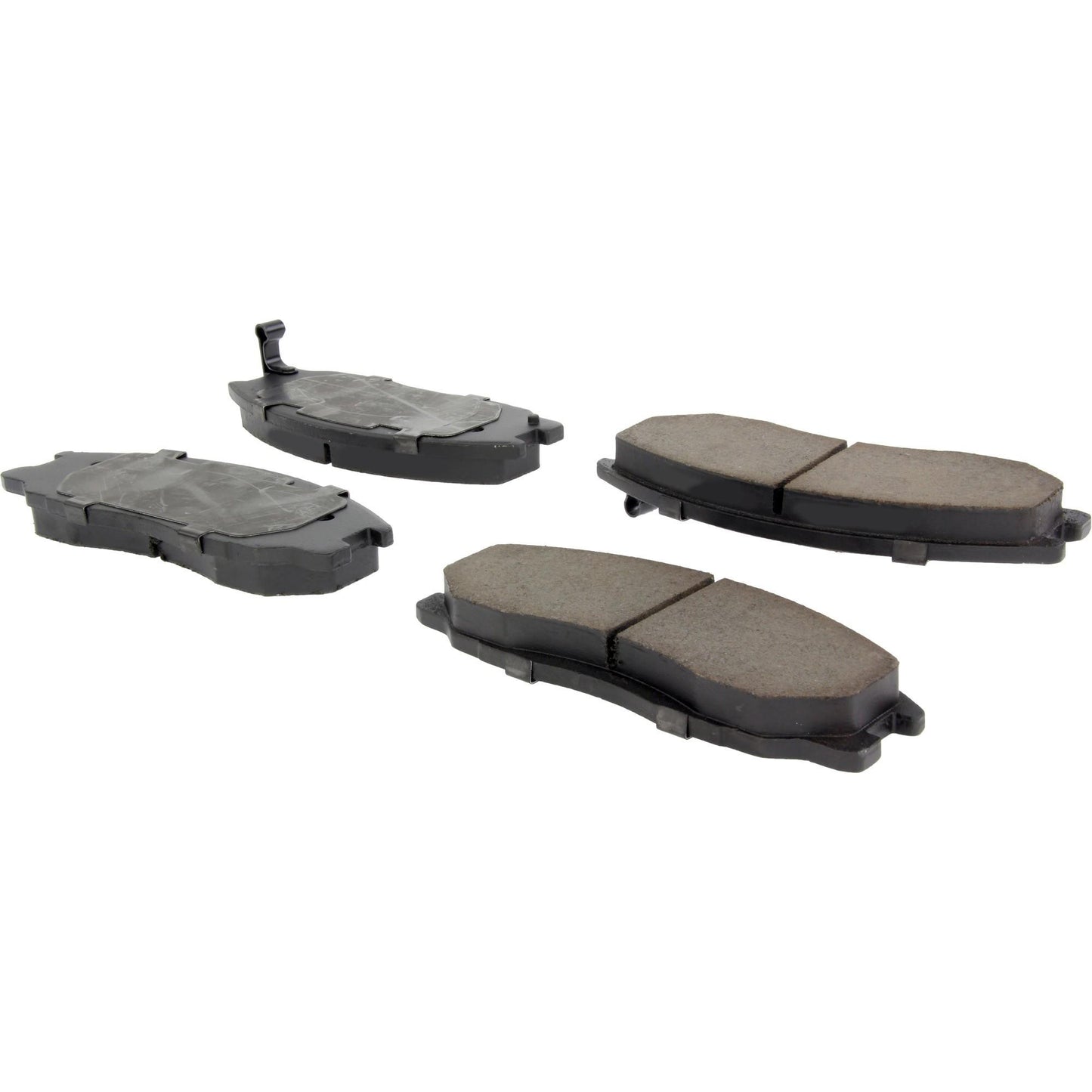 Centric Parts Disc Brake Pad Set Posi Quiet Ceramic with Shims and Hardware for 2001-2005 Hyundai Santa Fe 2003-2002 Kia Sedona 105.09030