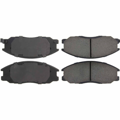 Centric Parts Disc Brake Pad Set Posi Quiet Ceramic with Shims and Hardware for 2001-2005 Hyundai Santa Fe 2003-2002 Kia Sedona 105.09030