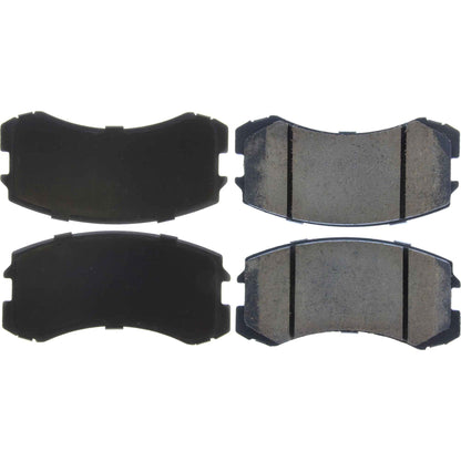 Centric Parts Disc Brake Pad Set Posi Quiet Ceramic with Shims for 2002-2007 Mitsubishi Lancer 105.09040