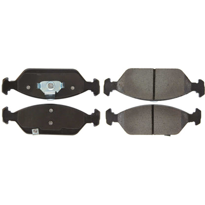 Centric Parts Disc Brake Pad Set Posi Quiet Ceramic with Shims for 1994-2000 Kia Sephia 105.09250