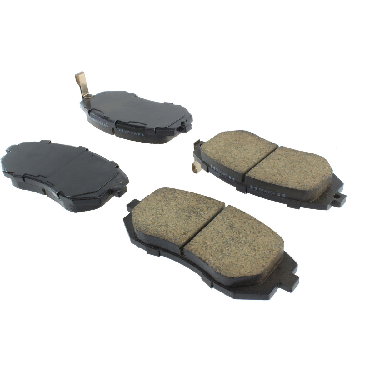 Centric Parts Disc Brake Pad Set Posi Quiet Ceramic with Shims for 2005-2015 Saab Subaru Forester Impreza Legacy Outback XV