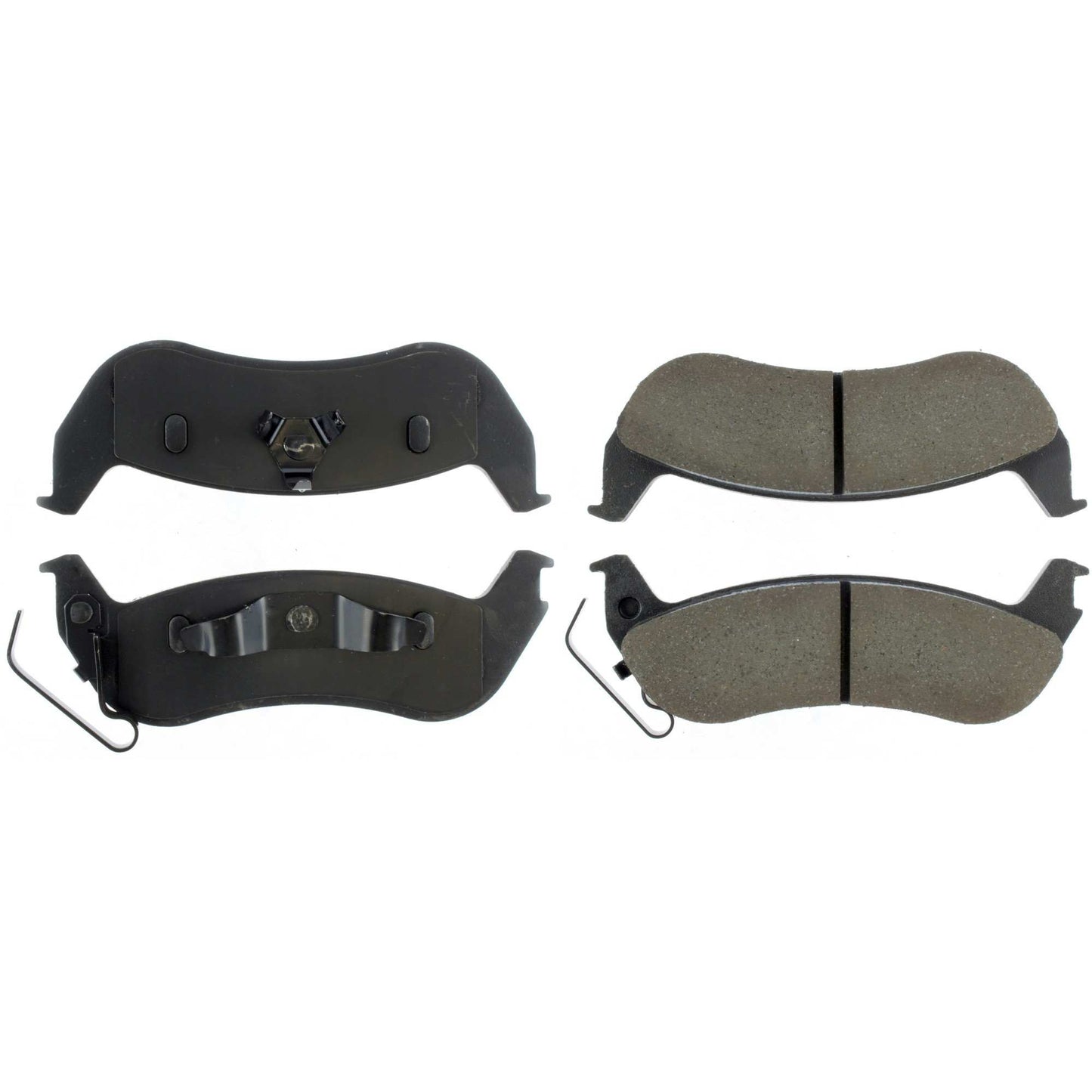 Centric Parts Disc Brake Pad Set Posi Quiet Ceramic with Shims for 2003-2011 Ford Crown Victoria 105.09320