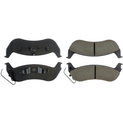 Centric Parts Disc Brake Pad Set Posi Quiet Ceramic with Shims for 2003-2011 Ford Crown Victoria 105.09320