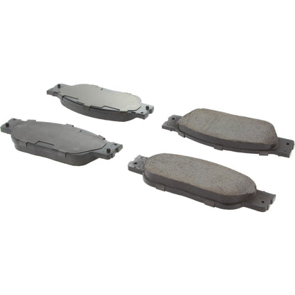 Centric Parts Disc Brake Pad Set Posi Quiet Ceramic with Shims for 2003-2005 Jaguar S‑Type Vanden Plas XJ8 105.09330