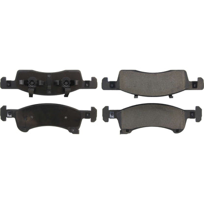 Centric Parts Disc Brake Pad Set Posi Quiet Ceramic with Shims for 2002-2006 Ford Expedition Lincoln Navigator 105.09340