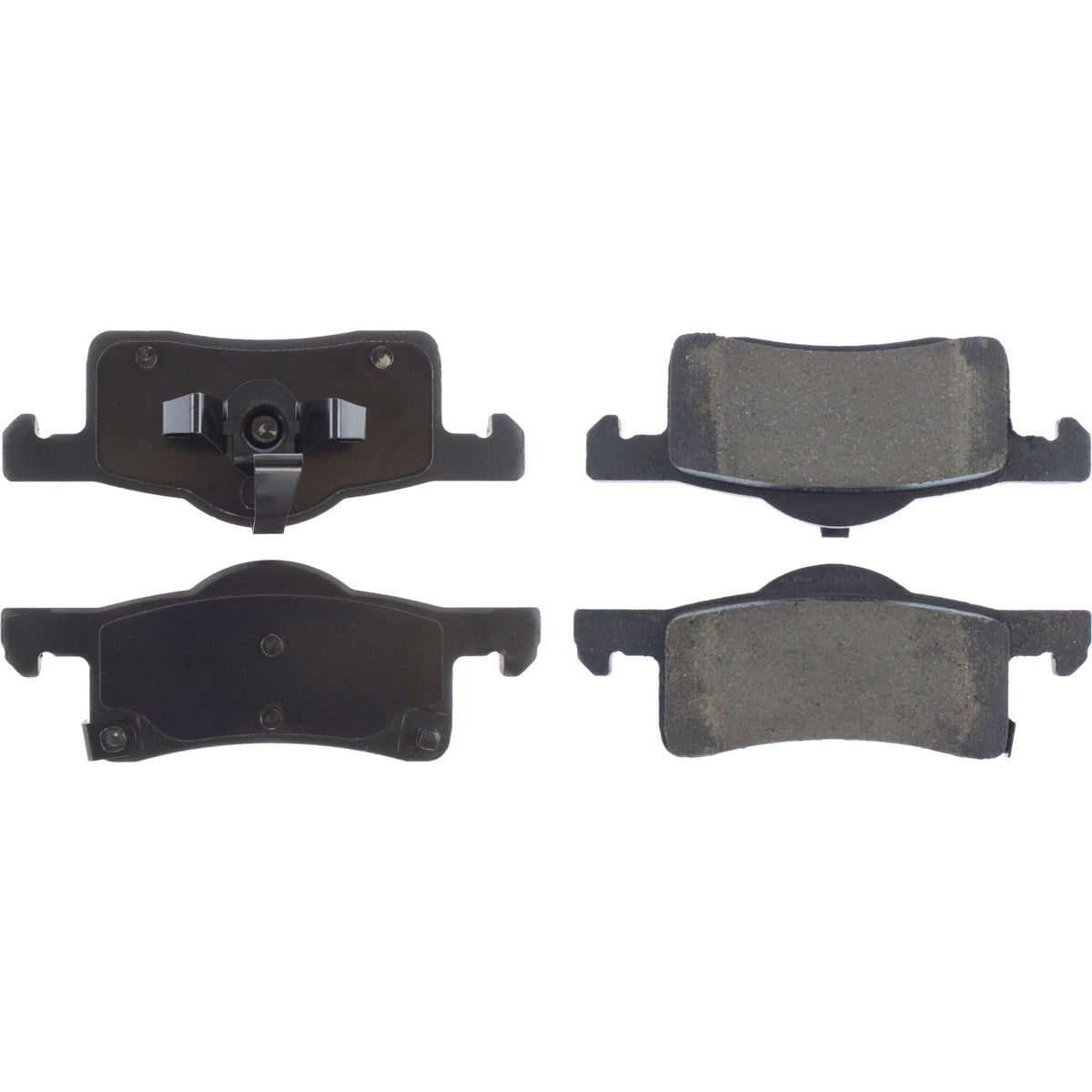 Centric Parts Disc Brake Pad Set Posi Quiet Ceramic with Shims and Hardware for 2002-2006 Ford Expedition Lincoln Navigator 105.09350