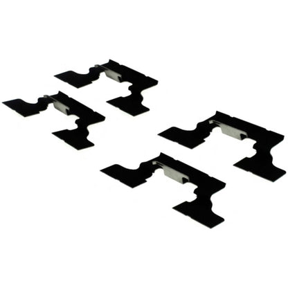 Centric Parts Disc Brake Pad Set Posi Quiet Ceramic with Shims and Hardware for 2005-2003 Jaguar S-Type 2005-2004 Vanden Plas 2004 XJ8 105.09440