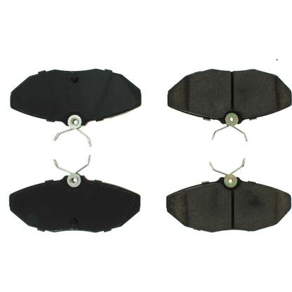 Centric Parts Disc Brake Pad Set Posi Quiet Ceramic with Shims and Hardware for 2005-2003 Jaguar S-Type 2005-2004 Vanden Plas 2004 XJ8 105.09440