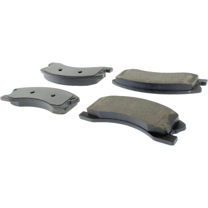 Centric Parts Disc Brake Pad Set Posi Quiet Ceramic with Shims and Hardware for 1999-2004 Jeep Grand Cherokee 105.09450
