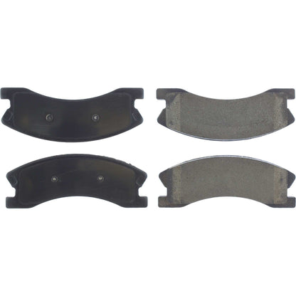 Centric Parts Disc Brake Pad Set Posi Quiet Ceramic with Shims and Hardware for 1999-2004 Jeep Grand Cherokee 105.09450