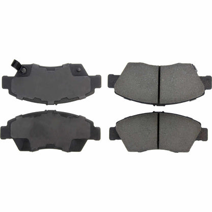 Centric Parts Disc Brake Pad Set Posi Quiet Ceramic with Shims for 2003-2011 Honda Civic 105.09480