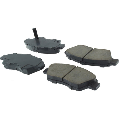 Centric Parts Disc Brake Pad Set Posi Quiet Ceramic with Shims for 2013-2015 Acura ILX 2012 Honda Civic 105.09481