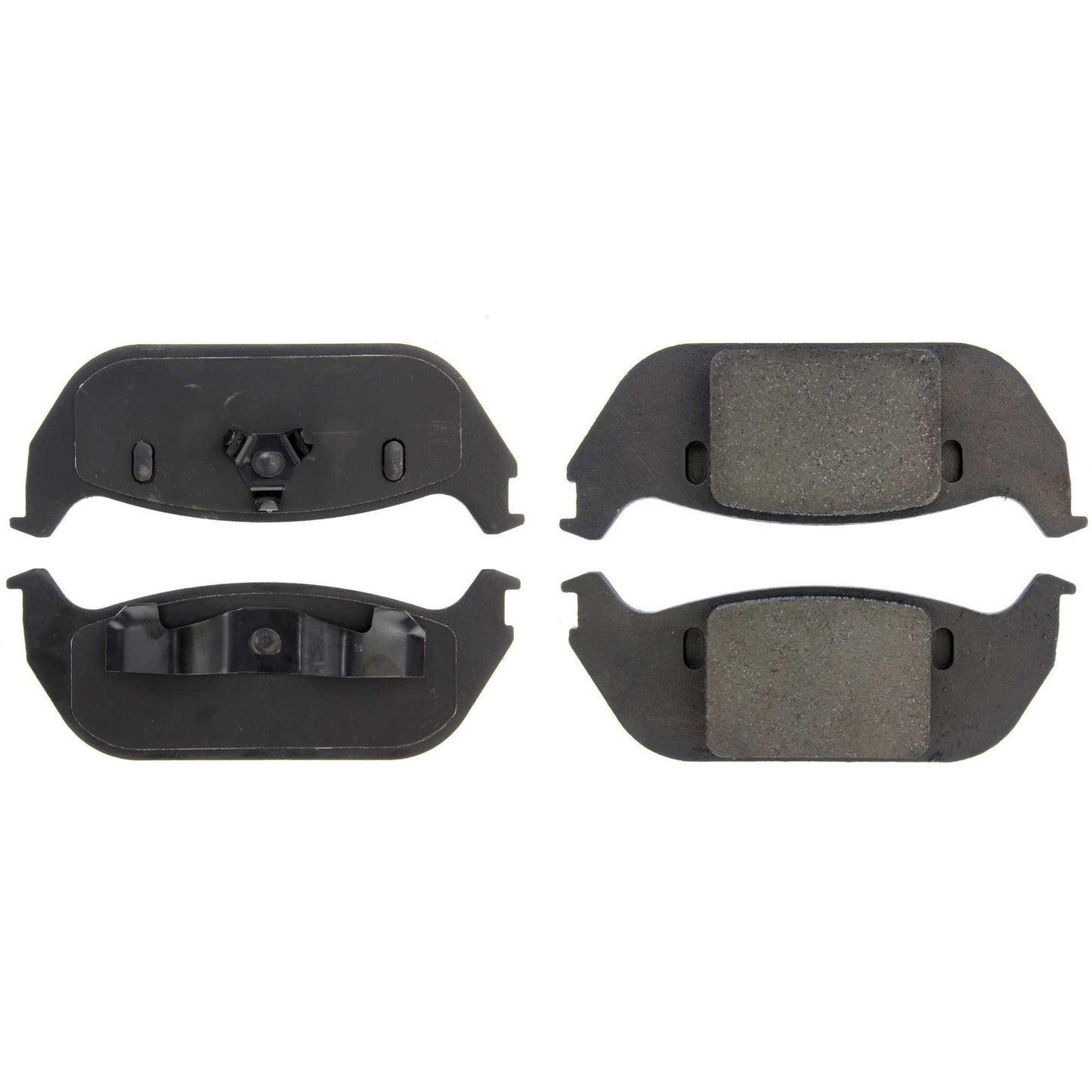 Centric Parts Disc Brake Pad Set Posi Quiet Ceramic with Shims and Hardware for 2003-2005 Lincoln Aviator 105.09520