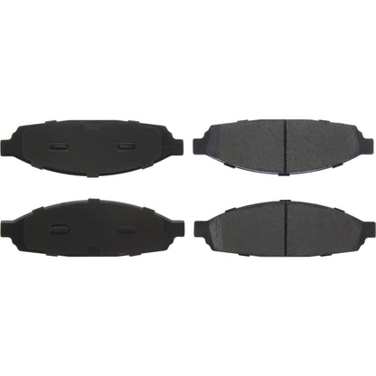 Centric Parts Disc Brake Pad Set Posi Quiet Ceramic with Shims and Hardware for 2003-2005 Lincoln Aviator 105.09530