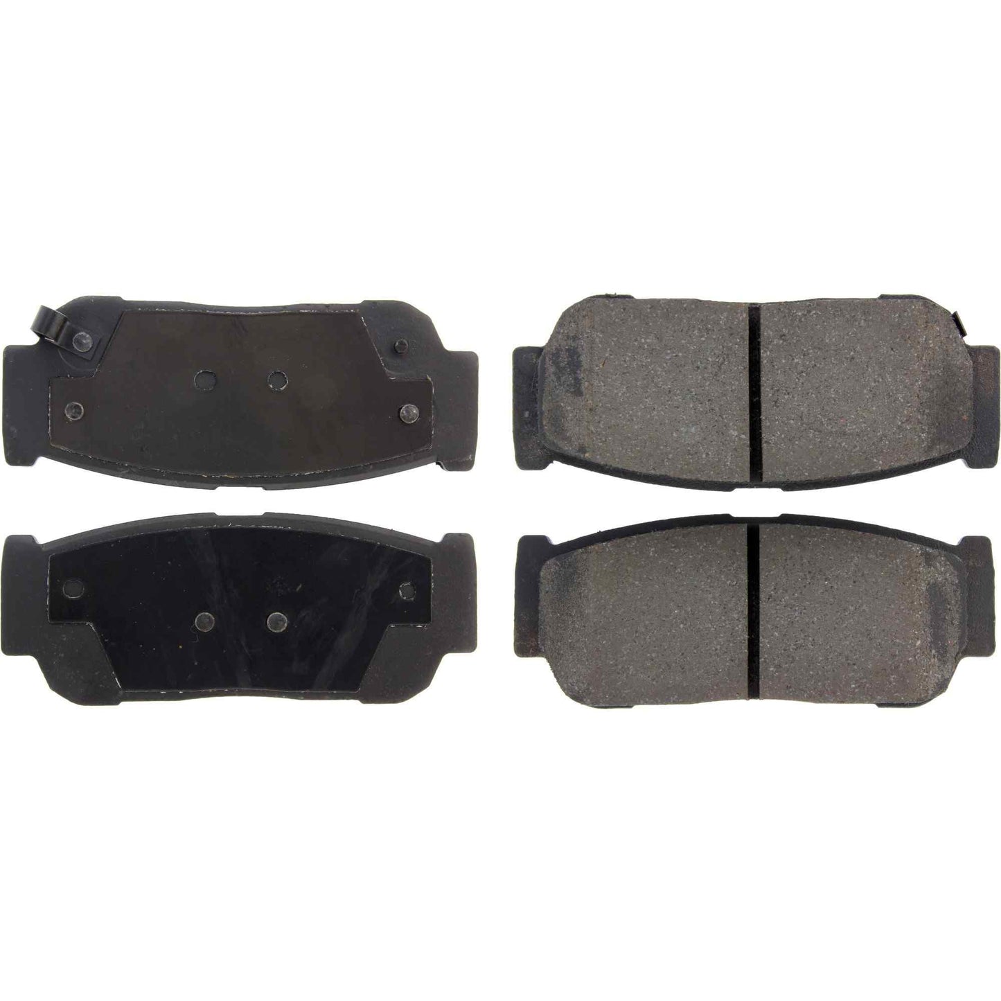 Centric Parts Disc Brake Pad Set Posi Quiet Ceramic with Shimmed for 2003-2009 Kia Sorento 105.09540